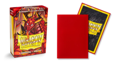 Dragon Shield Matte Japanese Mini-Size Sleeves - Crimson - 60ct